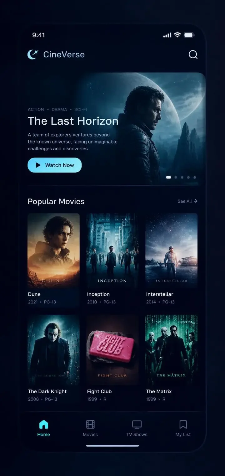 红果短剧 APP 界面展示